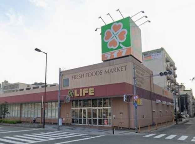 スーパー　ライフ西天下茶屋店（スーパー）まで1064m
