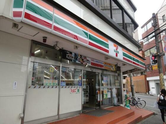 コンビニ　セブンイレブン柏東上町店（コンビニ）まで150m