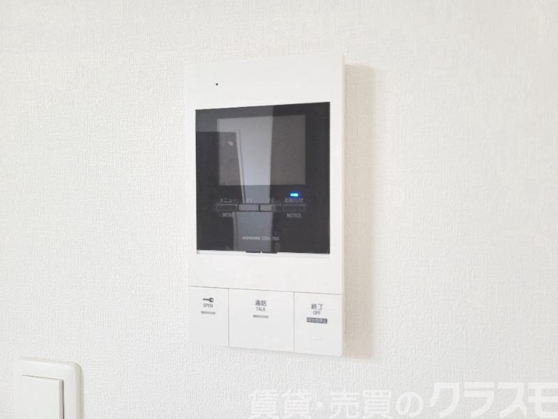 セキュリティ　来訪者が確認できるモニターホン♪