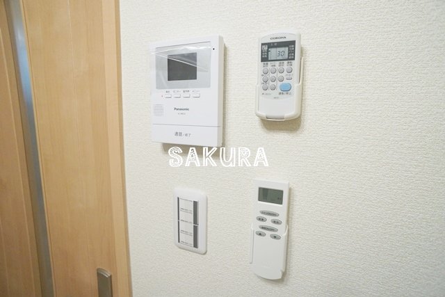 セキュリティ　安心のモニター付きインターホンです♪
