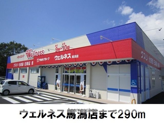 ドラックストア　ウェルネス馬潟店（ドラッグストア）まで290m