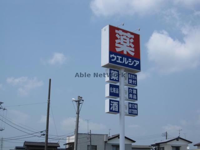 ドラックストア　ウエルシア薬局伊勢崎宮子店（ドラッグストア）まで1571m