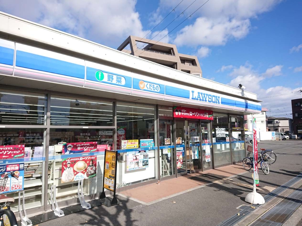 コンビニ　ローソン 尼崎武庫之荘本町三丁目店（コンビニ）まで414m