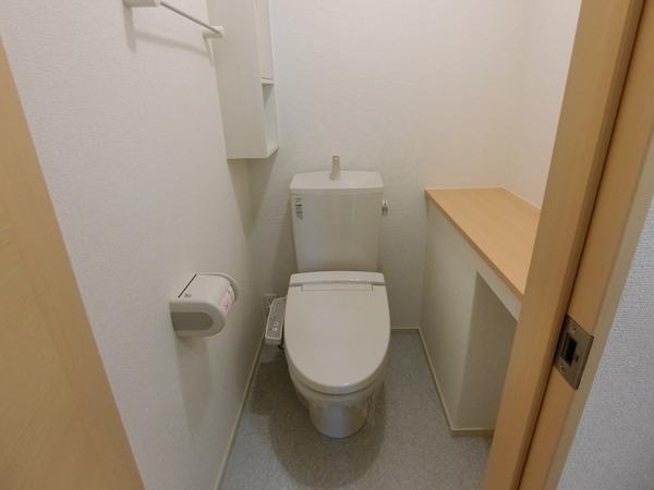 近鉄南大阪線 高鷲駅 徒歩5分 2階建 築12年のトイレ写真