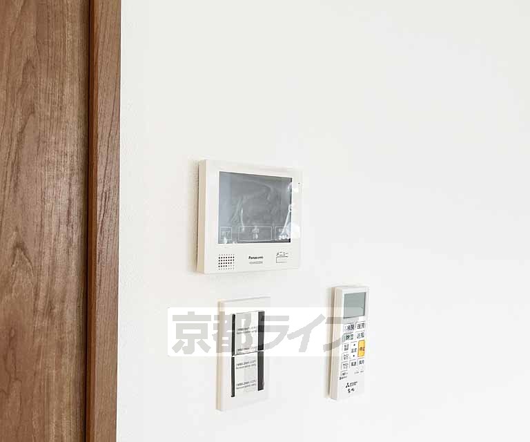 セキュリティ　ＴＶモニターホンで訪問者を確認できて安心です。