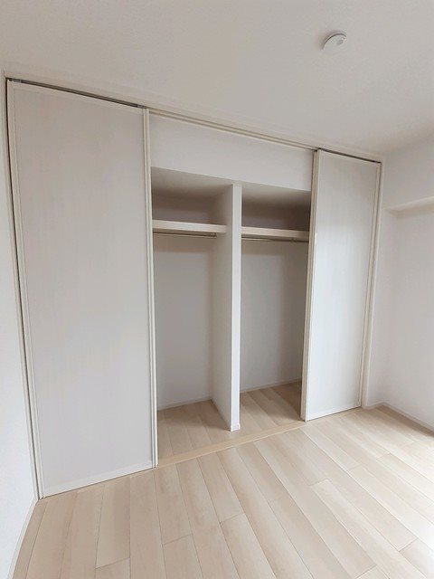 収納　クローゼットです。