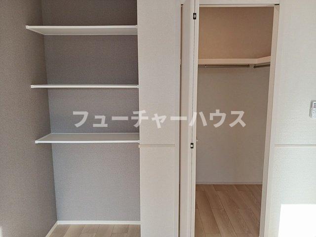 収納　十分な収納スペースがあります