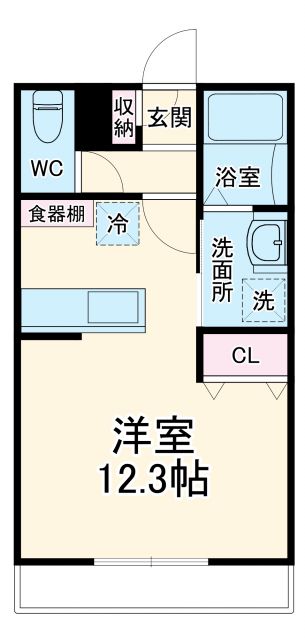 ベルクレスト大岩 参番館の間取り写真