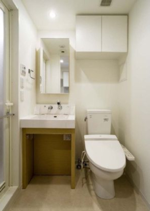 洗面設備　別タイプ部屋　参考写真です