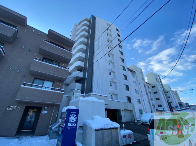 建物外観　札幌市中央区宮の森２条「クラッセ宮の森ガーデン」