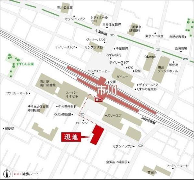 その他　市川駅周辺は店舗が集まり便利な環境です