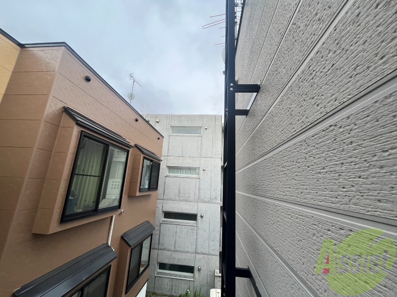 眺望　眺望です。建物はありますが風通しは良さそうです。