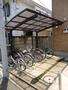 駐車場　屋根付駐輪場