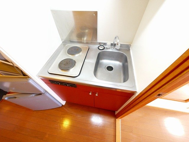レオパレスソレーユのキッチン写真