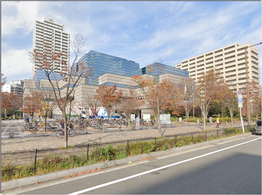 図書館　大阪府立中央図書館（図書館）まで481m