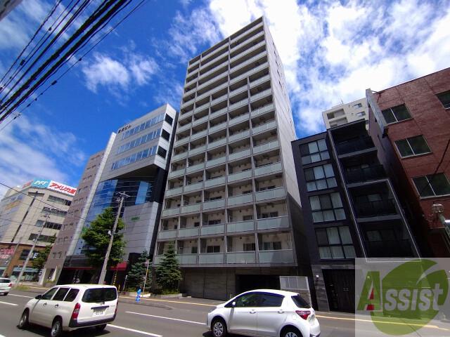 建物外観　札幌市中央区北４条東「プライマル札幌北４条」