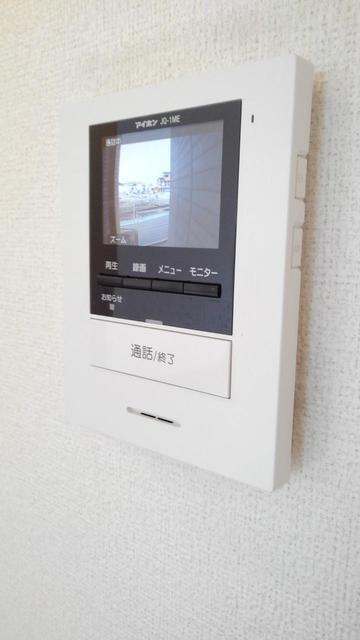 セキュリティ　モニター付きインターホン