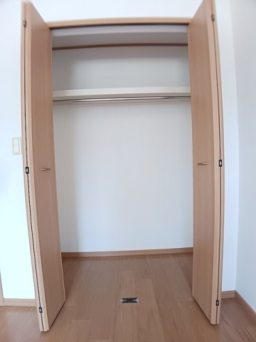 収納　たっぷりとした収納スペースです