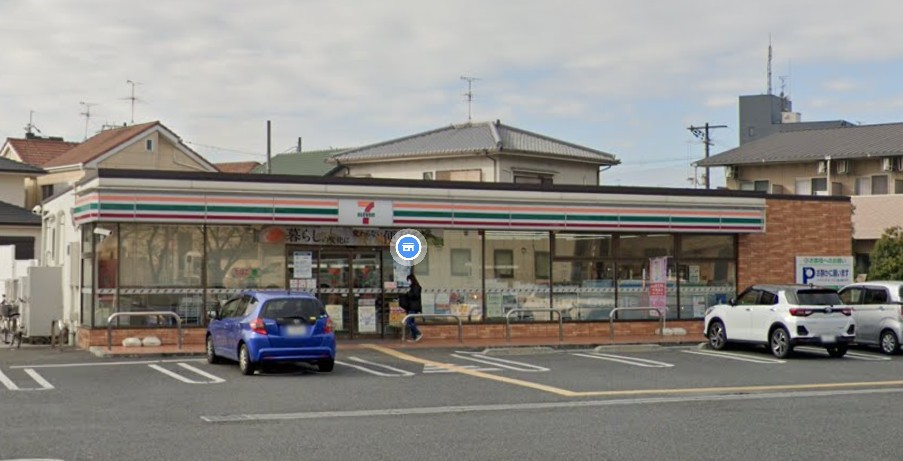 コンビニ　セブンイレブン 東大阪柏田本町店（コンビニ）まで381m