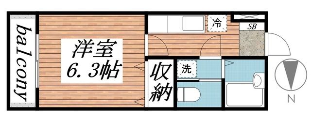 ピアコートの間取り写真