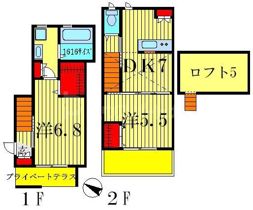 スモール フォレストの間取り写真