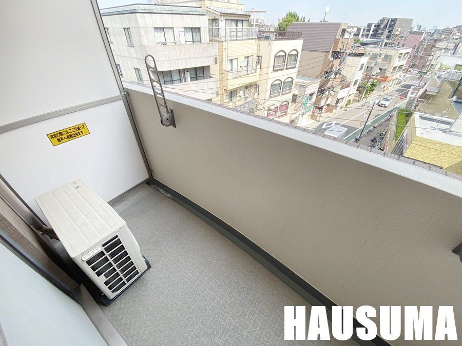 バルコニー　※他号室写真使用※2025年撮影