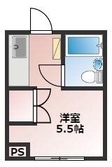 タカラマンションBの間取り写真