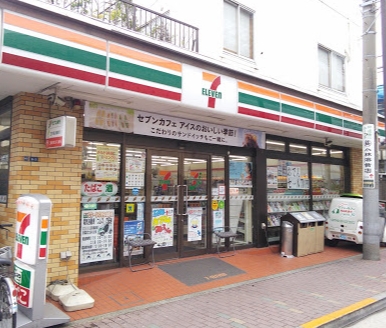 コンビニ　セブンイレブン 蓮沼店（コンビニ）まで107m