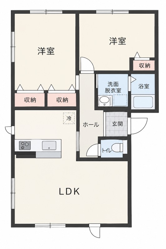 Maison Cerisierの間取り写真