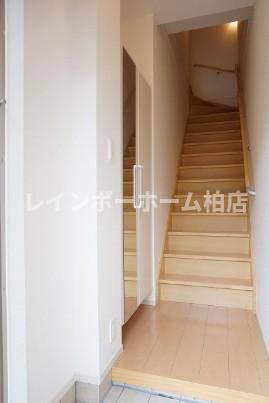 玄関　明るい玄関です