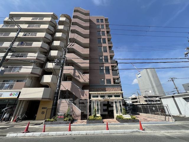近鉄けいはんな線 長田駅 徒歩5分 9階建 築2年の外観写真