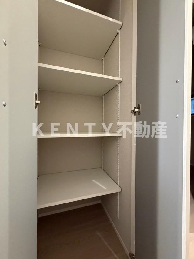 収納　収納スペース豊富です
