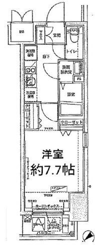 アイル上野の森NORTHの間取り写真