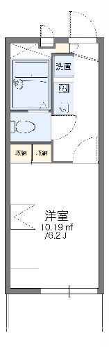 レオパレスアドミラブールの間取り写真