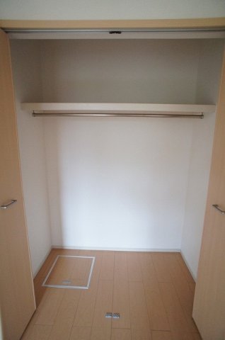 収納　たっぷりとした収納スペースです