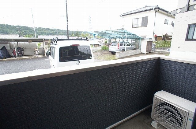 バルコニー　バルコニー付きです