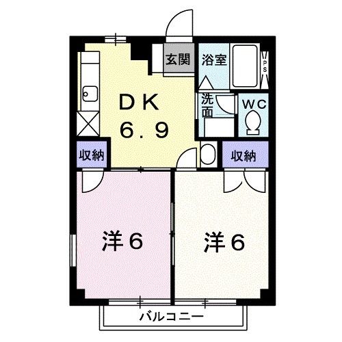 ファミール97Iの間取り写真