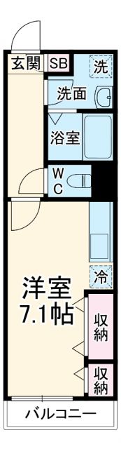 PARTENZA広小路の間取り写真