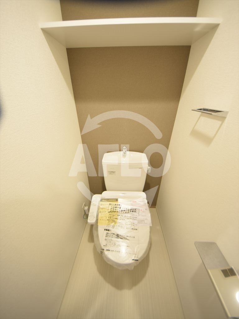 地下鉄千日前線 桜川駅 徒歩8分 14階建 築7年のトイレ写真