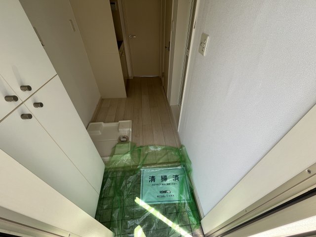 玄関　収納もある玄関です