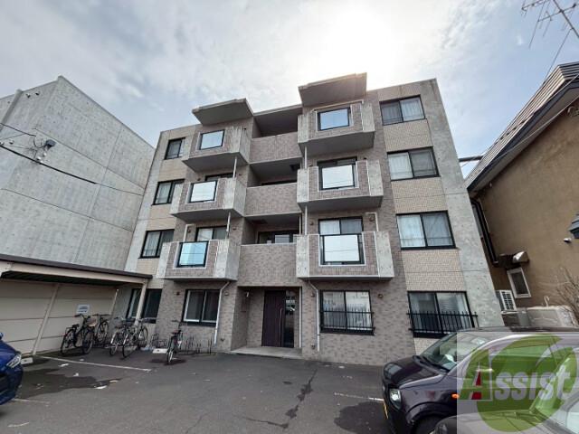 建物外観　札幌市中央区北十条西「ｒｈａｍ北円山」
