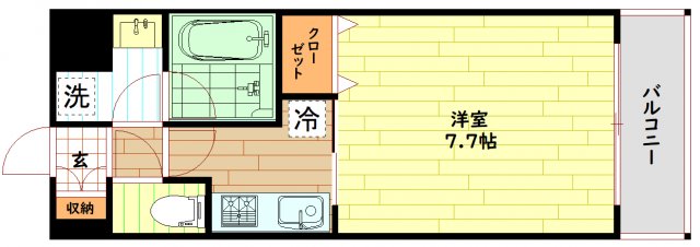 プレジオ都島の間取り写真
