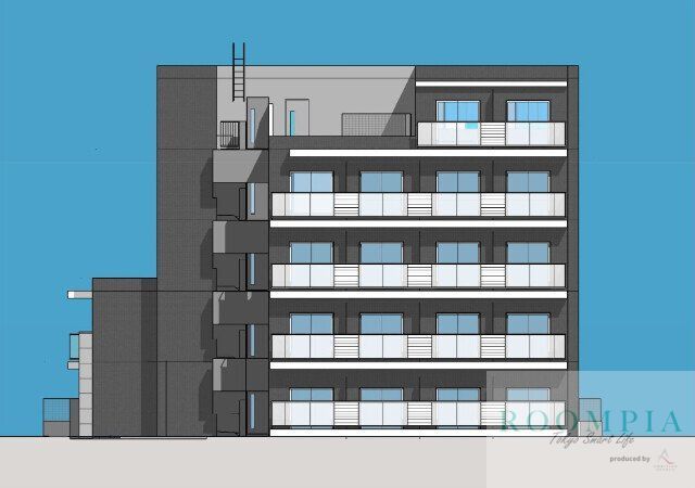 建物外観　間取図