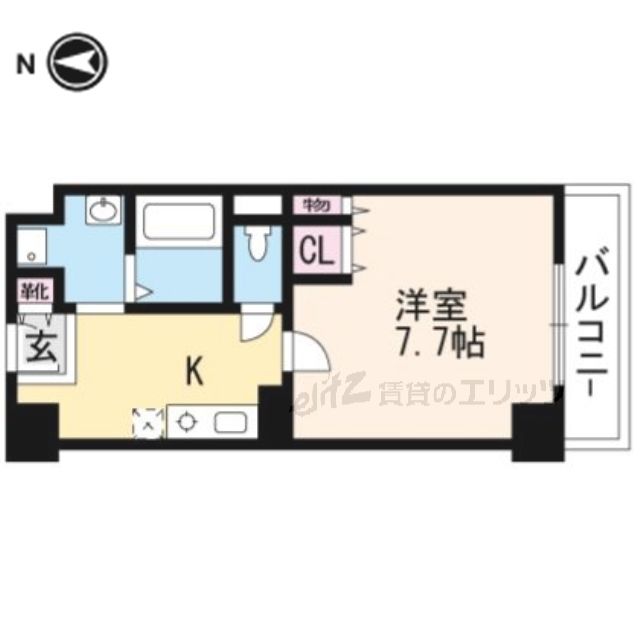 シャンピアコート茨木の間取り写真