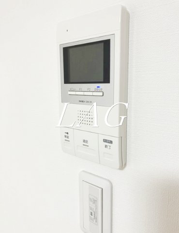 セキュリティ　モニター付きインターフォンです。