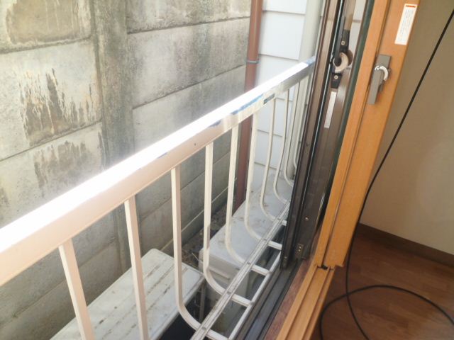 バルコニー　洗濯物も干せます