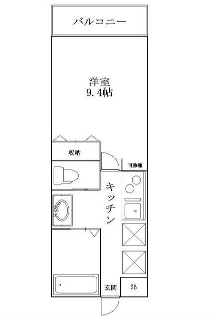 センチュリーオークB棟の間取り写真