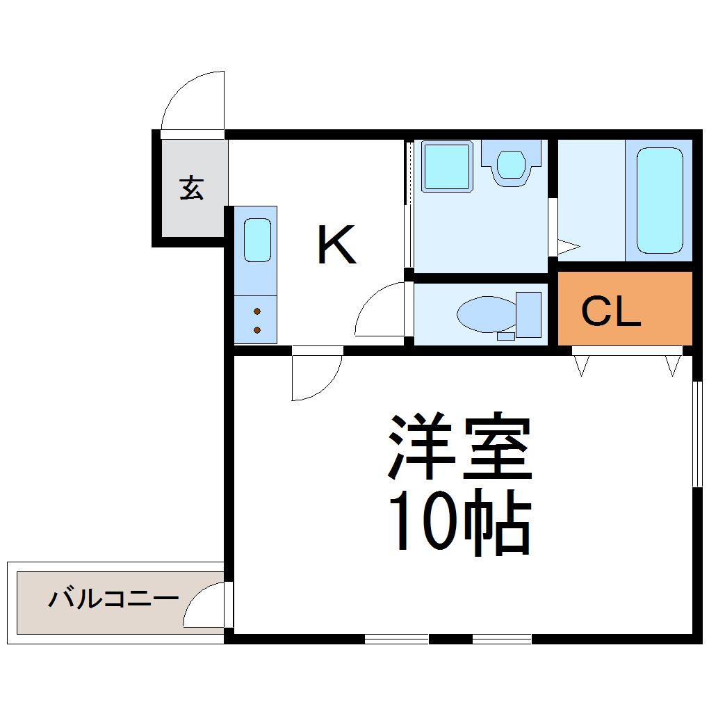 グリーンハイツの間取り写真
