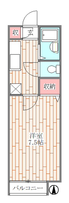 ハッピーバレーの間取り