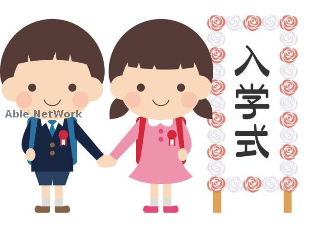 【合志市須屋のアパートの小学校】